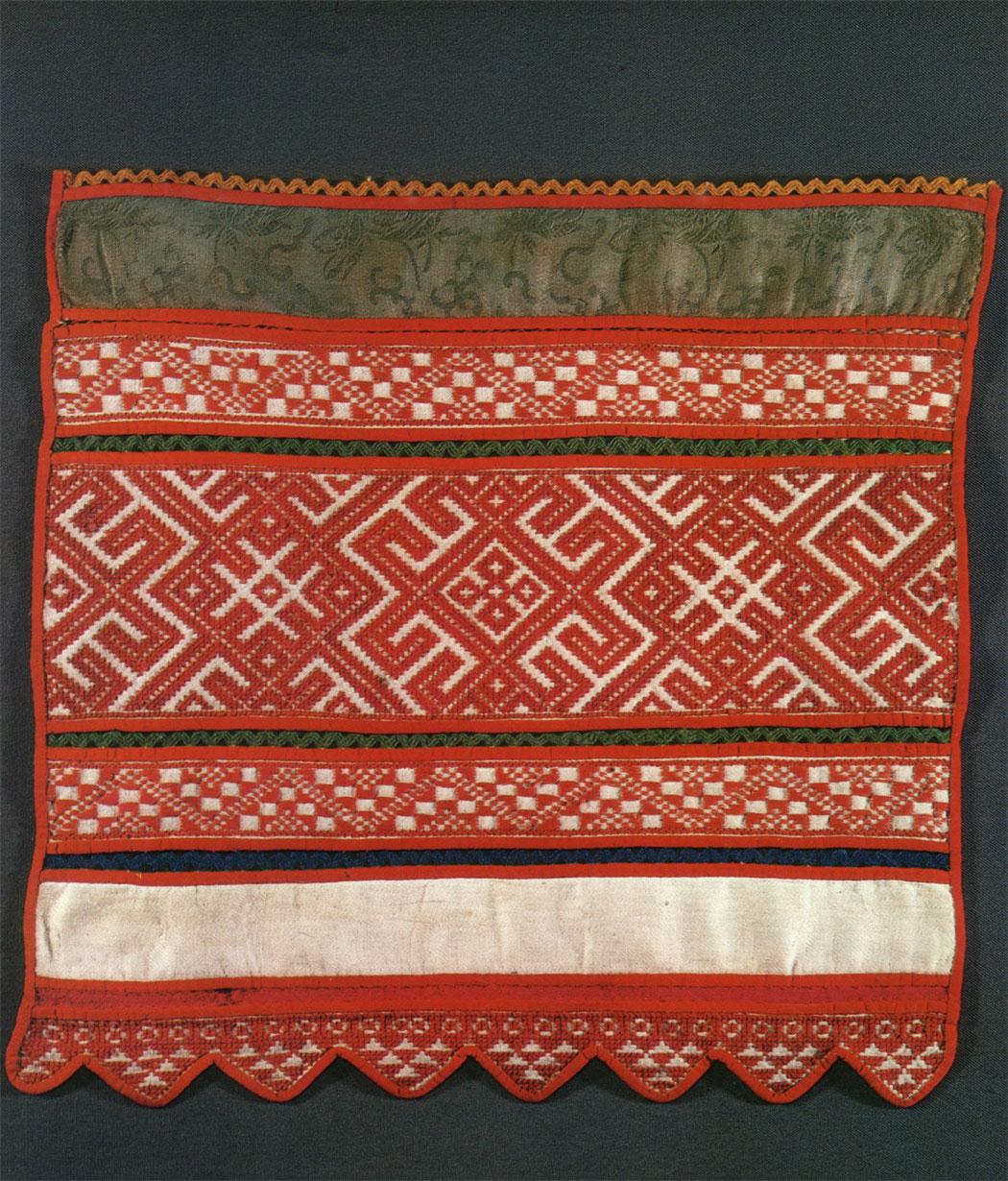 End of a towel. Late 19th century. 33x33. RT-17278