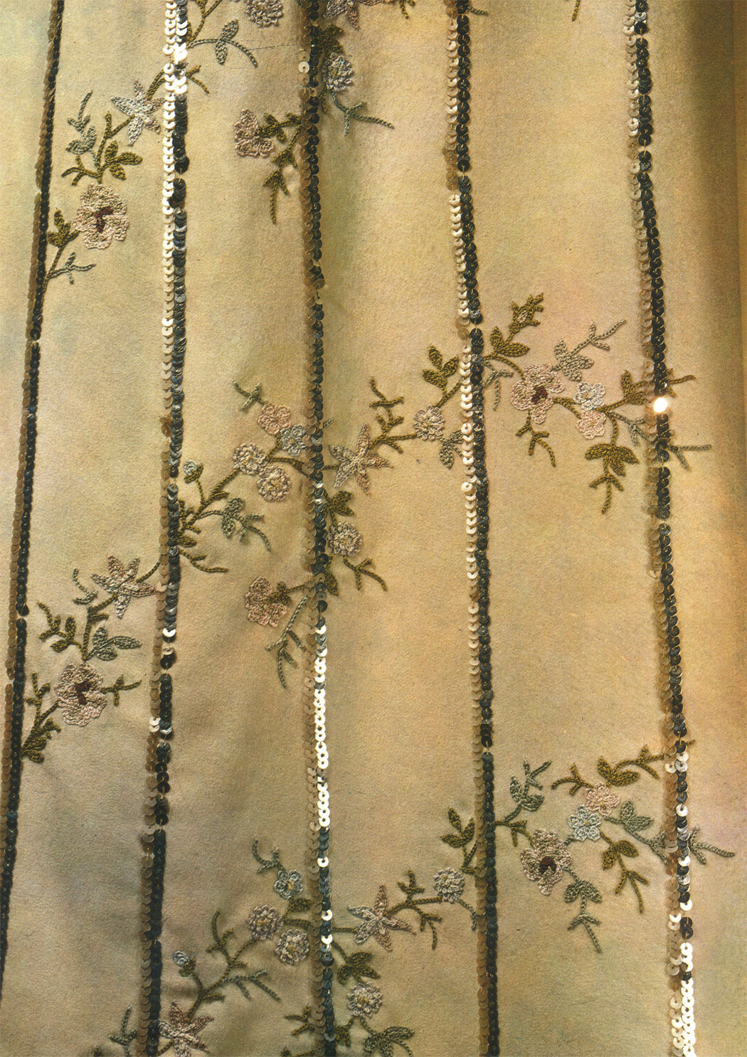 Detail of a gown. 1890s. RT-9404
