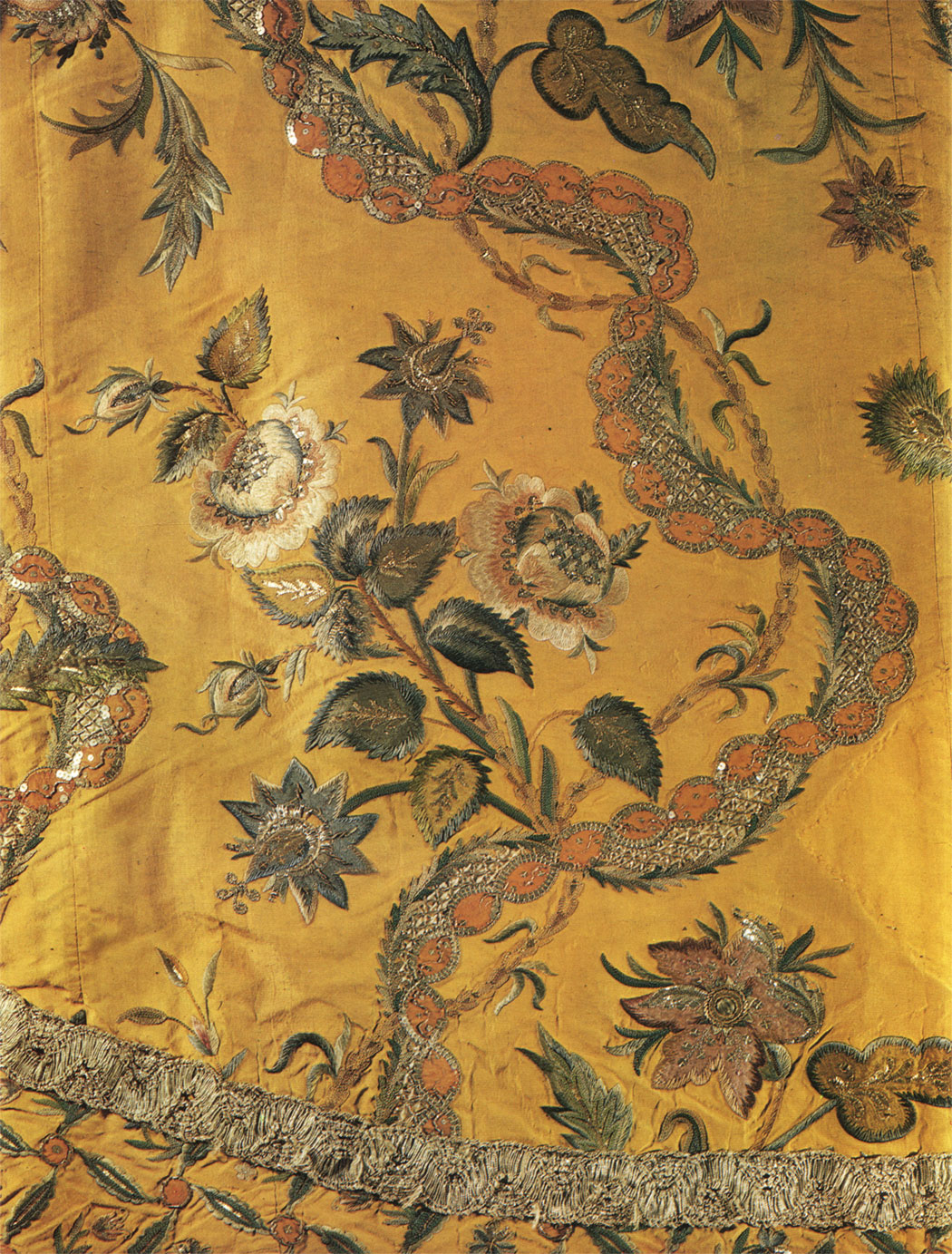 Detail of a chasuble. Second half, 18th century. 155x146. RT-7829