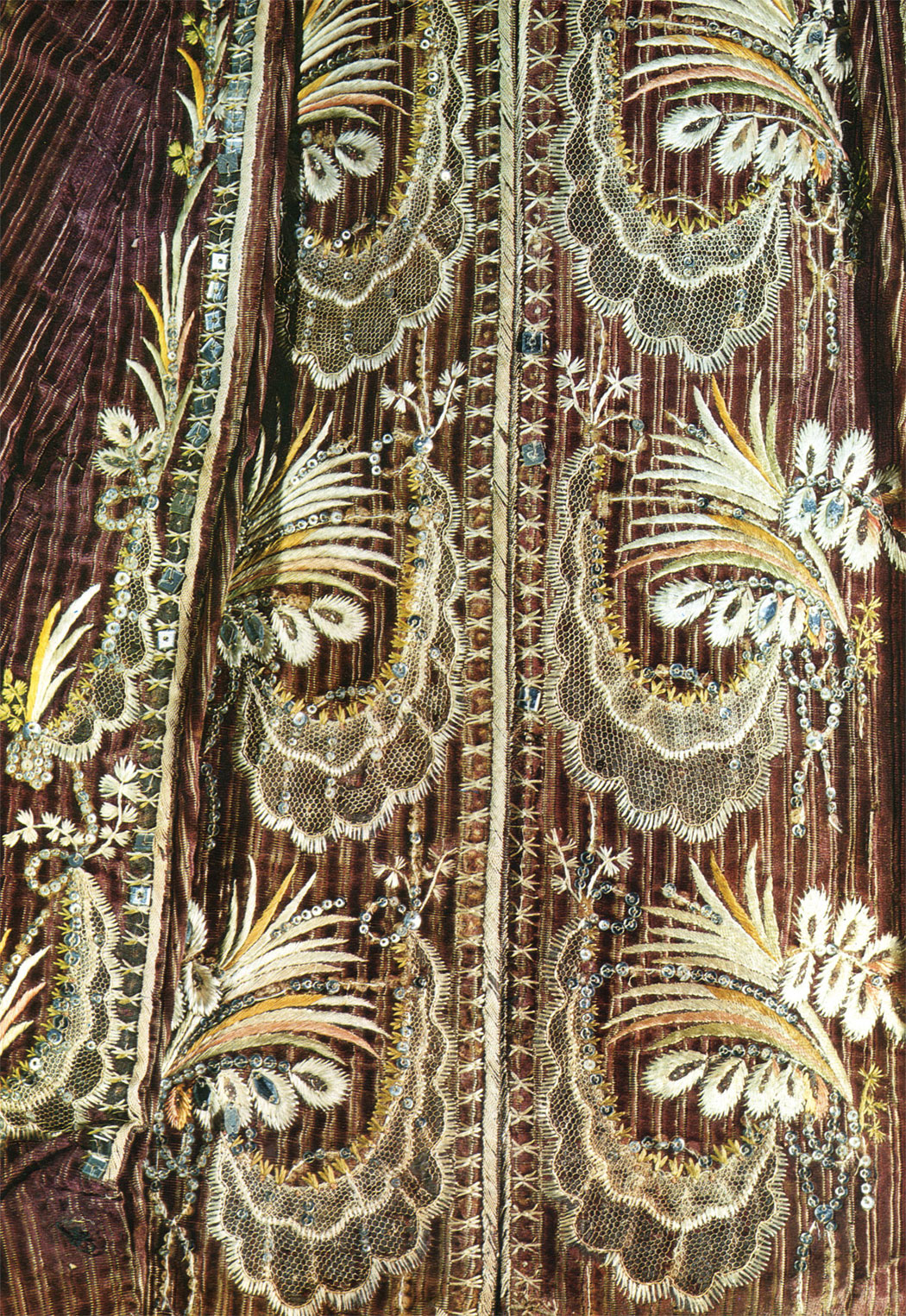 Detail of a kaftan. Late 18th century. RT-12708