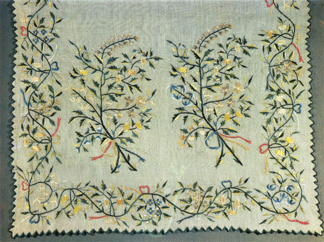 Detail of a scarf. First third, 19th century. 224x50. RT-17447