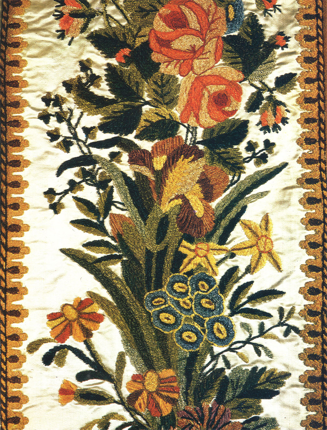 Detail of a curtain. Early 19th century. 447x100. RT-6964