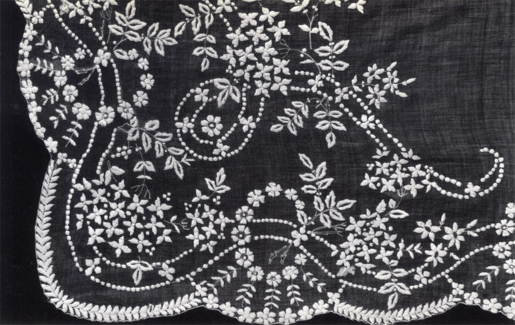 Detail of a dress. Mid-19th century. RT-16745